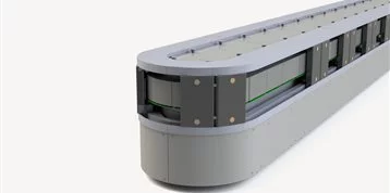 Flexible transfer system with P-TRAK linear motor technology