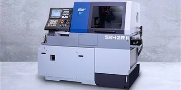 STAR SW-12RII, the CNC Swiss-type automatic lathe