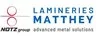 Logo Lamineries MATTHEY, branch of Notz Metall AG