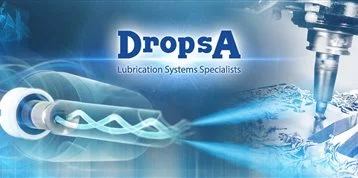 Système de lubrification industrielle par HUILE et AIR-HUILE pour machines- outils - Dropsa