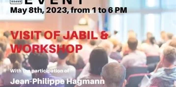 EVENT 08.05.2023 – Visit at Jabil Bettlach and workshop on innovation