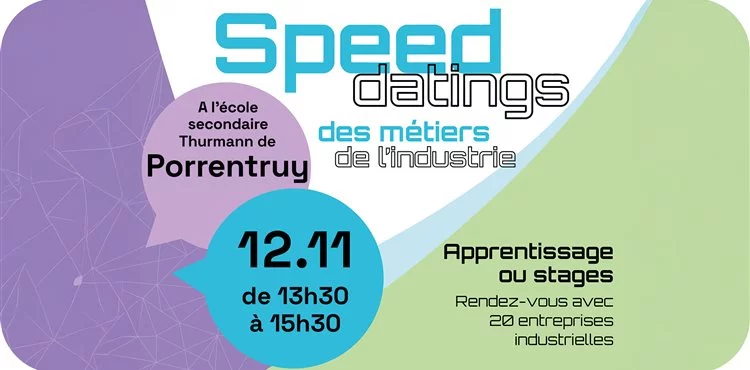 Speed dating des métiers de l'industrie à Porrentruy