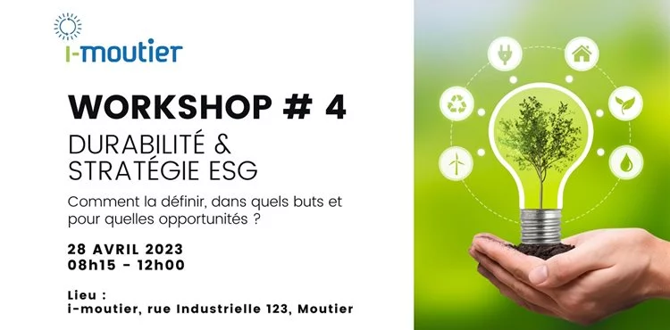 Workshop i-Moutier - Cadre légal lié à la durabilité: risques et opportunités pour l’industrie