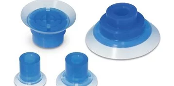 SMC lance une ventouse en silicone de couleur bleue hautement adaptable