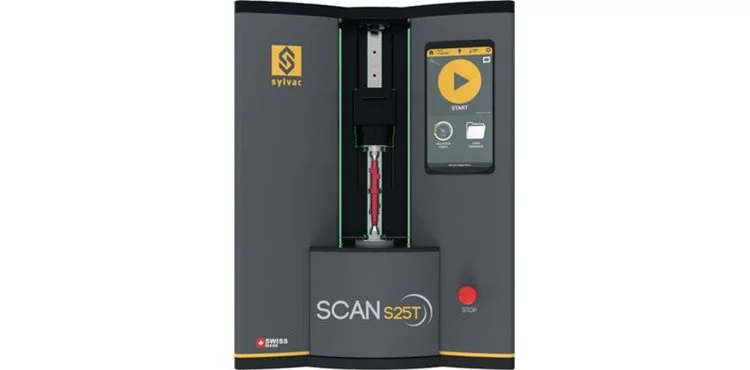 Optical measuring machine SYLVAC SCAN S25T, for small cylindrical parts and thread measurements