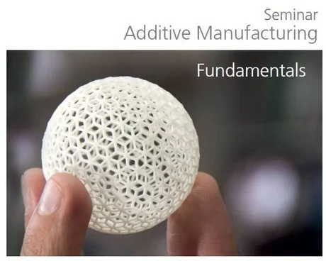 Fabrication additive: formation initiale et formation continue - module 1