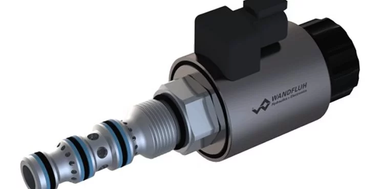 Solenoid operated spool valve as screw-in cartridge