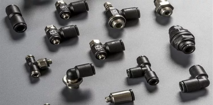 Push-in fittings from ø 2 to 16 mm
