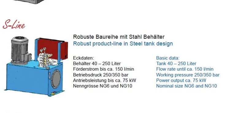 Hydraulic Power-Units from BIBUS ...from the small to the big one...