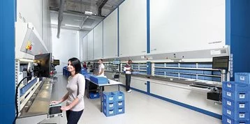 Air Cost Control in Toulouse, Hänel Lean-Lift®, Rotomat® and Multi-Space® in one warehouse
