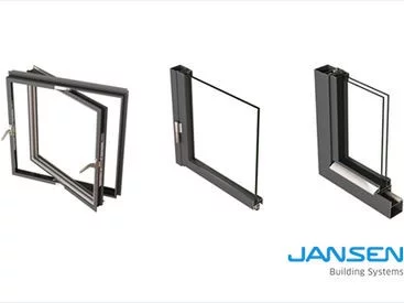 Janisol Arte 66: Fenêtres oscillo-battantes fines en profilés en acier