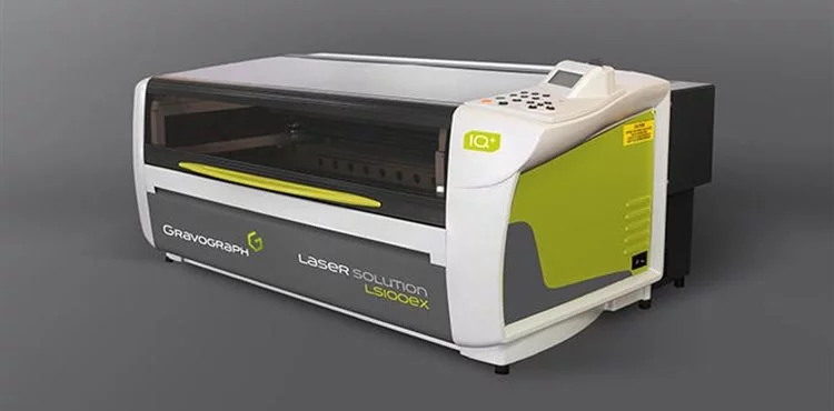 The LS100 and LS100EX are rugged CO2 lasers and can be set up in a factory, workshop, office or retail outlet.