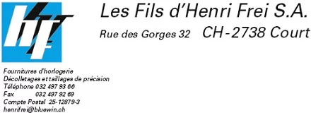 Logo Les Fils d'Henri Frei SA